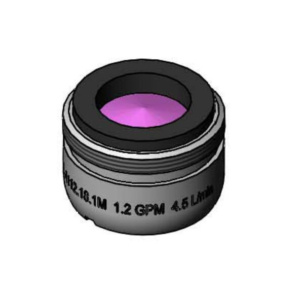 T&S  B-0199-03-F12  1.2 GPM Aerator, 13/16-27UN (M)