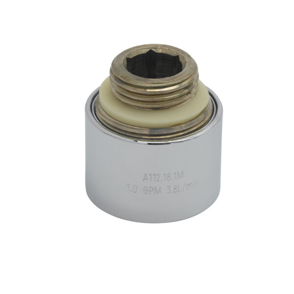 T&S  B-0199-07-F10  1.0 GPM VR Aerator, 3/8 NPSM (M), VR Key