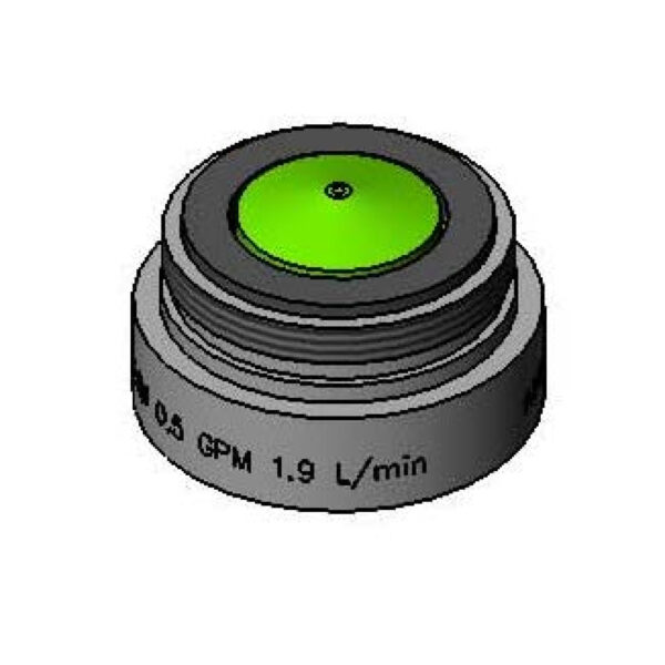 T&S  B-0199-09-F05  0.5 GPM Aerator, Vandal-res., 15/16-27UN (M), VR Key