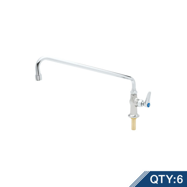 T&S  B-0205-M  1- Pantry Fct, 1-Hole Base, Deck mt, 18'' Swing