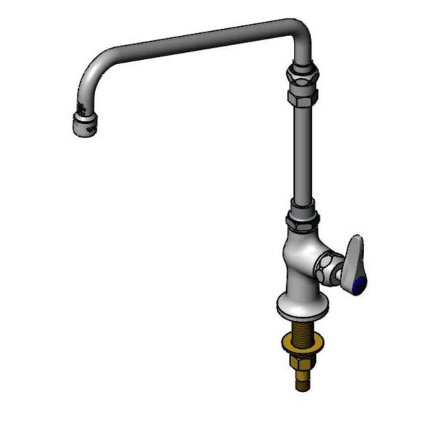 T&S  B-0206-02-CR  1- Pantry Fct, Cerama cart, Elev. 12'' Swing Nozzle