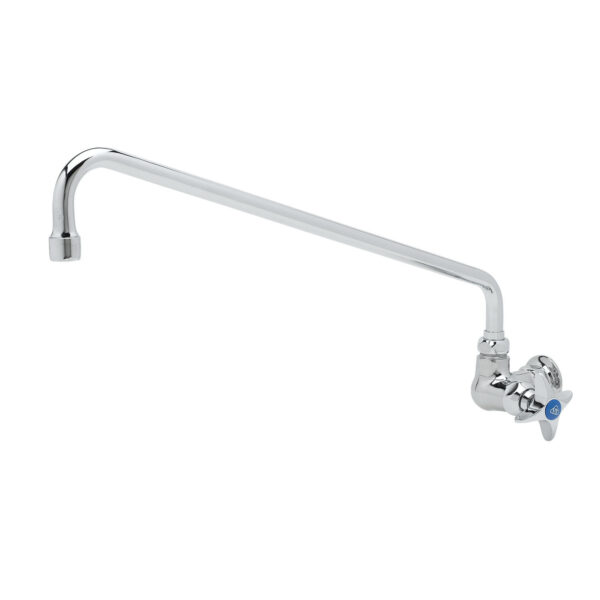 T&S  B-0210  1- Pantry Fct, 1-Hole Base, Wall mt, 18'' Swing 065X