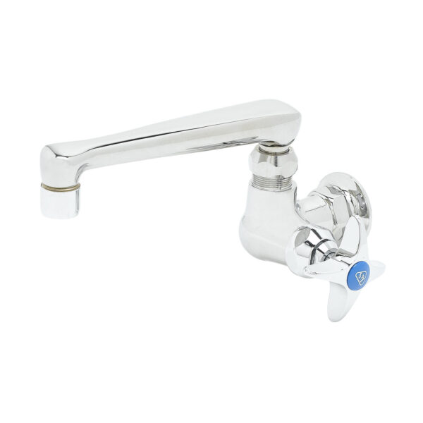T&S  B-0216  1- Pantry Fct, 1-Hole Base, Wall mt, 6'' Cast Spout 0Sc6