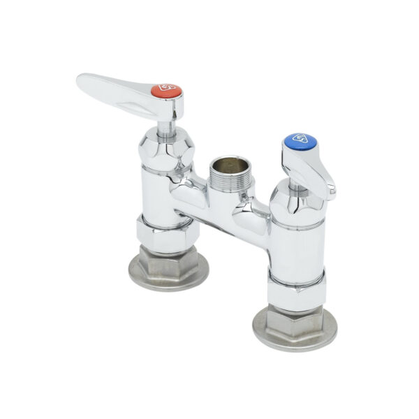 T&S  B-0225-CR-LN  4'' C/C Deck mt Fct W/ Ceramas,Lever
