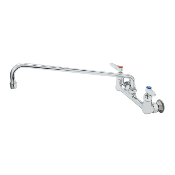 T&S  B-0230-02  8''C/C Wall mt Base Fct,1/2''NPT Fe.in,18''Sw.Nzl