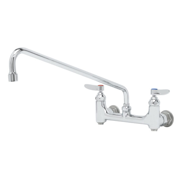 T&S  B-0230-BST  Dbl Pantry Fct, Wall mt, 8'' Cntrs, 065X, 1/2''