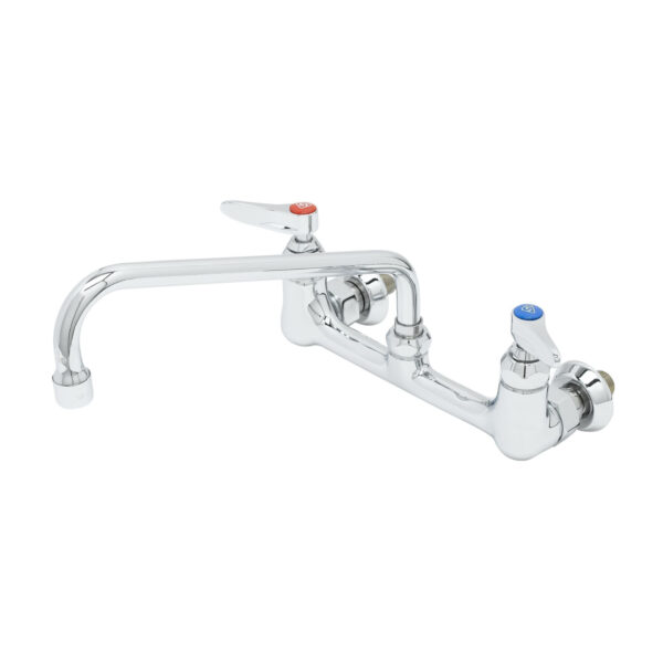 T&S  B-0230-EE-061X  8'' Wall mt Fct W/ Eternas, 10'' Swing Nozzle 061X