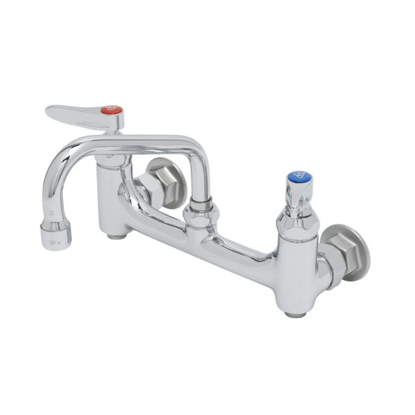 T&S  B-0232-BST  Dbl Pantry Fct, Wall mt, 8'' Cntrs, 6'' Swing 059X,