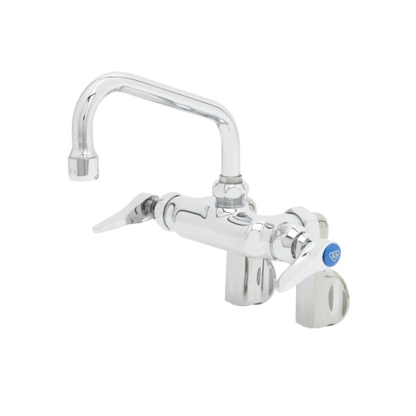 T&S  B-0242  Dbl Pantry Fct, Wall mt, adj Cntrs, Int. Stops, 6'' Swing