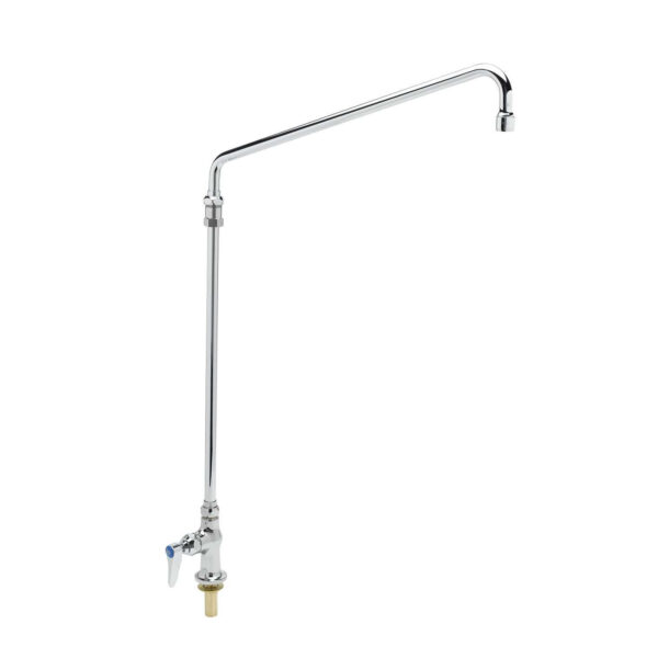 T&S  B-0275  1- Pantry Fct, 1-Hole Base, Deck mt, 18'' Elev. Swing