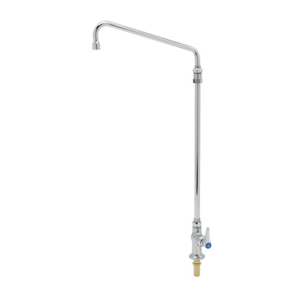 T&S  B-0276  1- Pantry Fct, 1-Hole Base, Deck mt, 12'' Elev. Swing