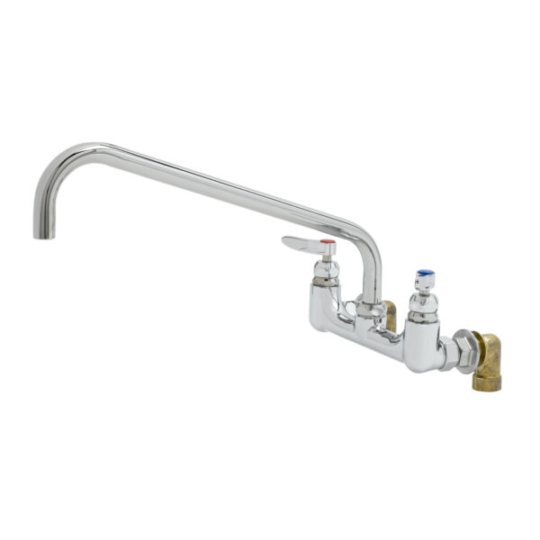 T&S  B-0290-01  Big-Flo mix Fct, 8'' Wall mt, 16'' Swing