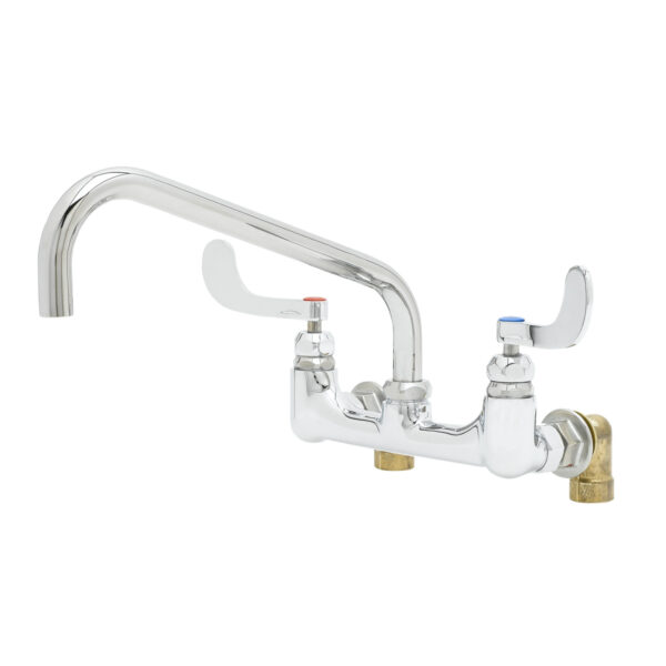 T&S  B-0290-04  Big-Flo mix Fct, 8'' Wall mt, 4'' Wrist