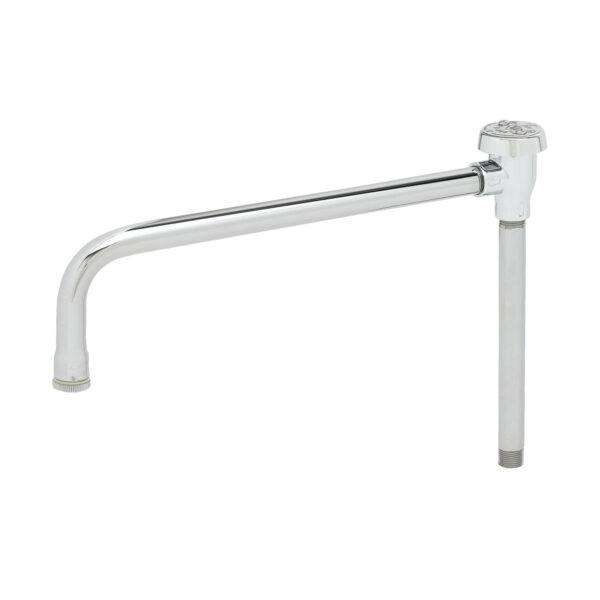 T&S  B-0405-04  Nozzle, Rigid, vac. Brkr, 11-5/8'' Spr, 8-7/8'' H