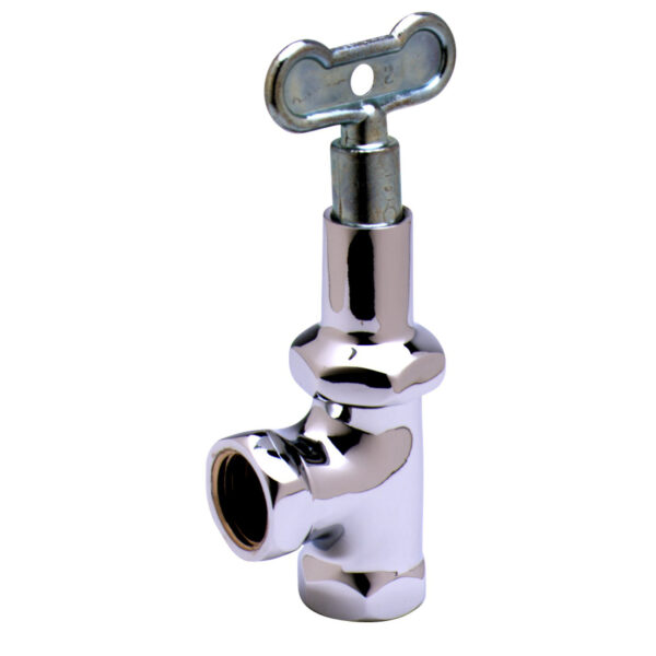 T&S  B-0418  Stop, Angle Loose Key Stop, 1/2'' NPT