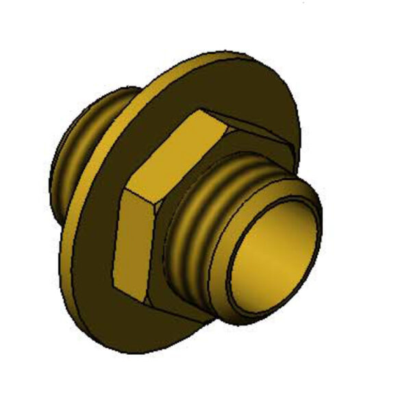 T&S  B-0423  Supply Nipple Kit, 1/2'' NPT x 1-1/4'' L.