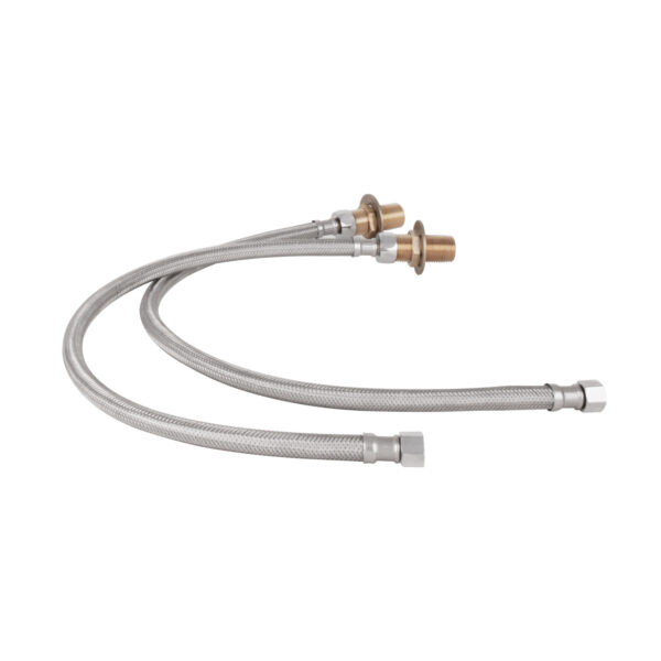 T&S  B-0425-KIT  in kit w/ 24'' hoses- 1/2'' NPT (M) out