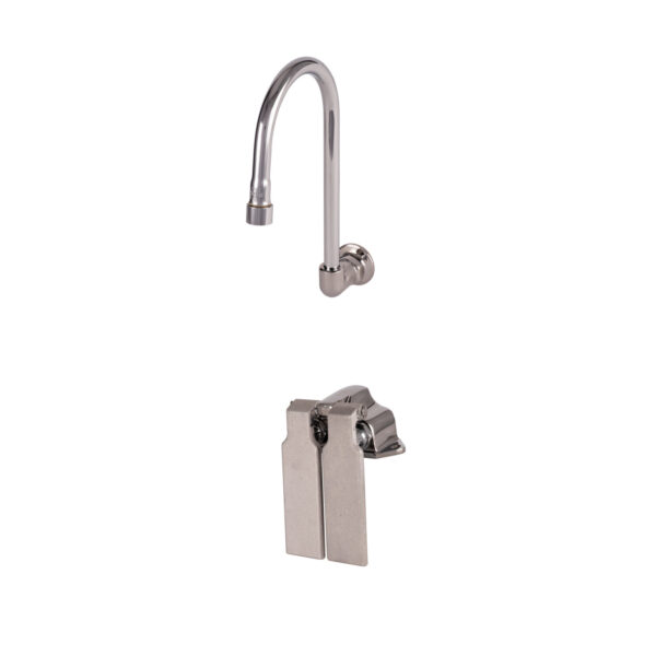 T&S  B-0509-537KVL15  Ledge-mted Dbl Pedal Vlv, Dummy Rigid G.N.
