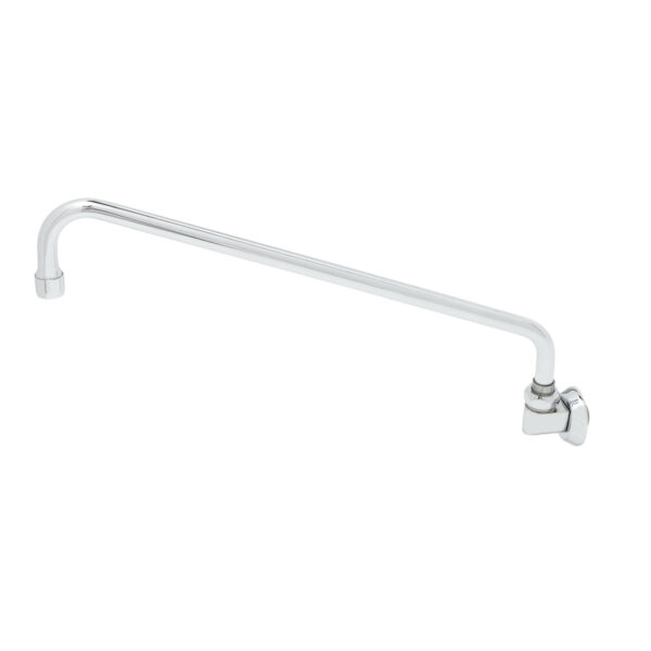 T&S  B-0526-16  Swivel Nozzle, Wall mt, 16'' Swing, Stream Regulator