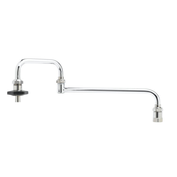 T&S  B-0585  Pot Filler, Deck mt, 18'' Dbl Joint Nozzle, 1/2'' NPT