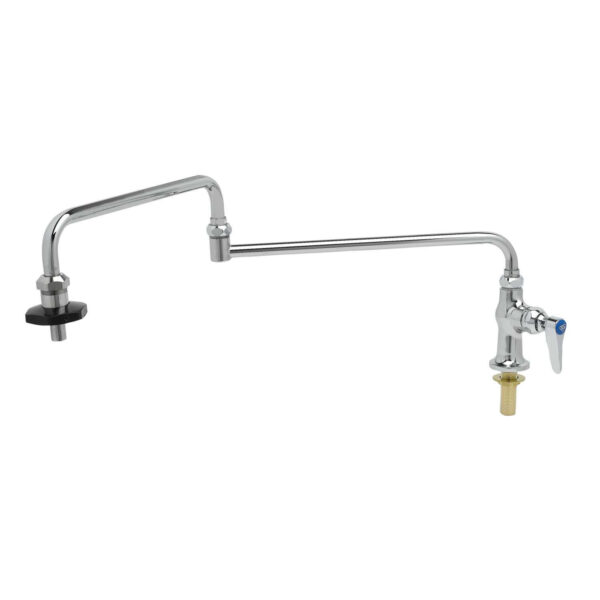 T&S  B-0591  Pot Filler, Deck mt, 1- Temp, 24'' Dbl-Joint Nozzle