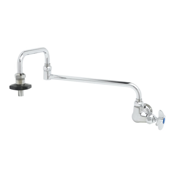 T&S  B-0592  Pot Filler, Wall mt, 1- ctrl, 18'' Dbl Joint Nozzle