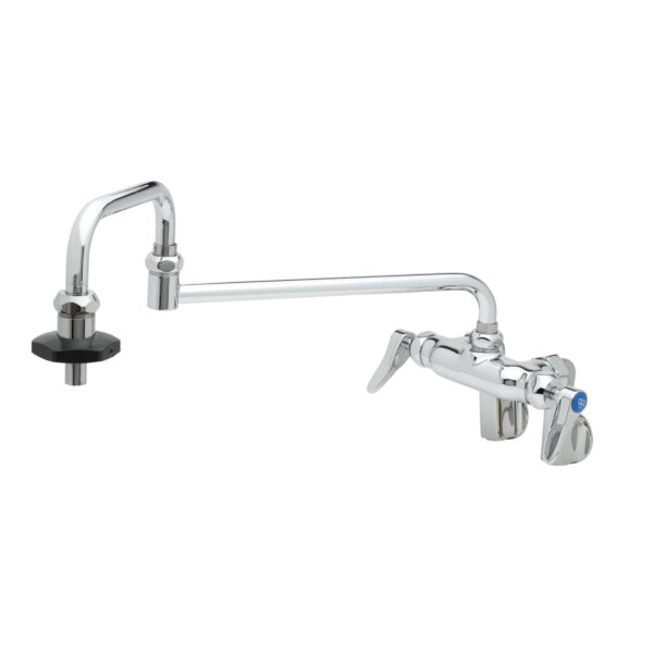 T&S  B-0599-CR  Dbl Pantry Fct, Wall mt, adj Cntrs