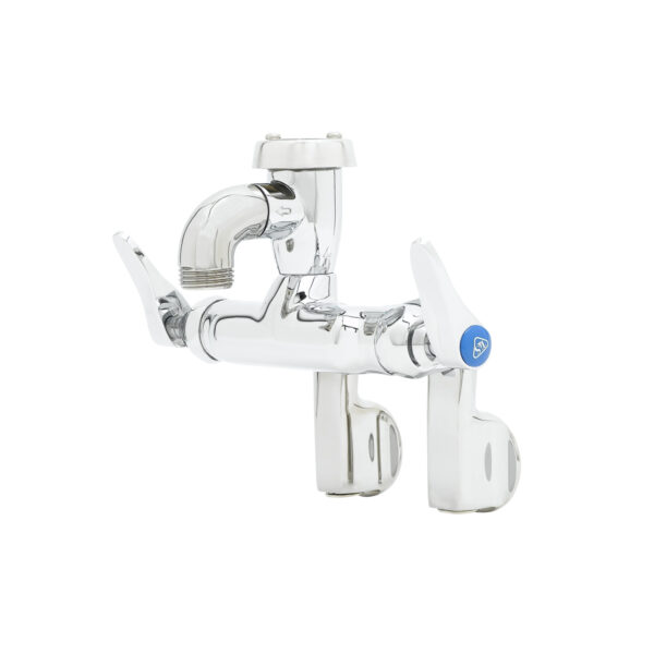 T&S  B-0670-POL  Service Sink Fct, Wall mt, adj Cntrs, vac. Brkr