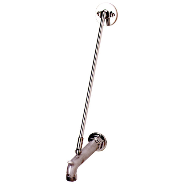 T&S  B-0671-POL  Service Sink, Wall mt, Wall Brace, 3/4'' GH out