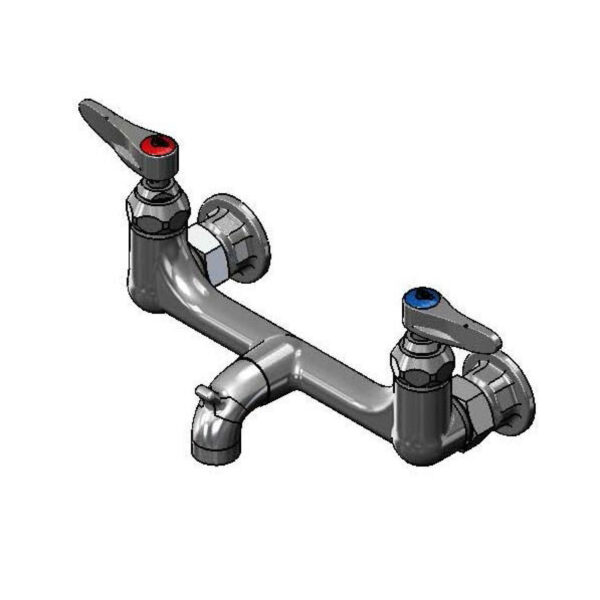 T&S  B-0672-RGH  Service Sink Fct, Wall mt, 8'' Cntrs, Pail Hook