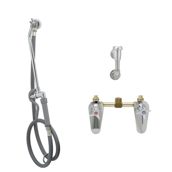 T&S  B-0680-ST  Bedpan Washer, mix Fct, Loose Key Stops