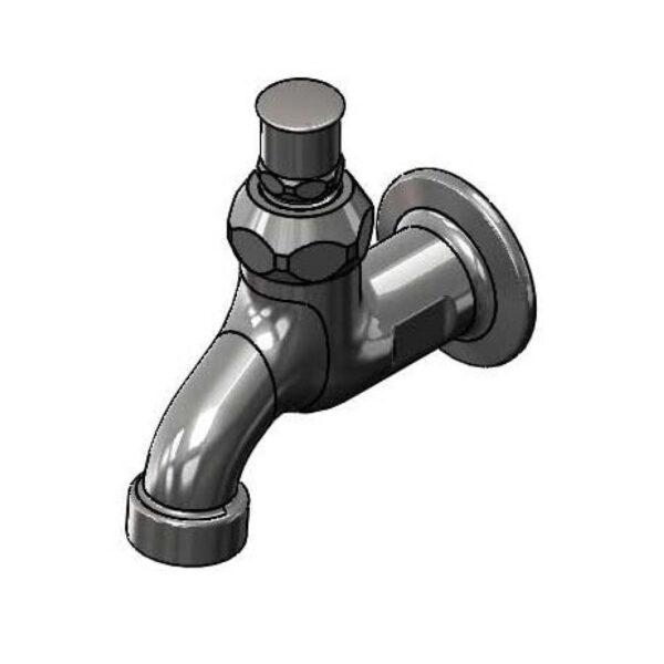 T&S  B-0700-124A  1- Sink Fct W/ 1/2'' NPT (F) in & Loose Key Stop