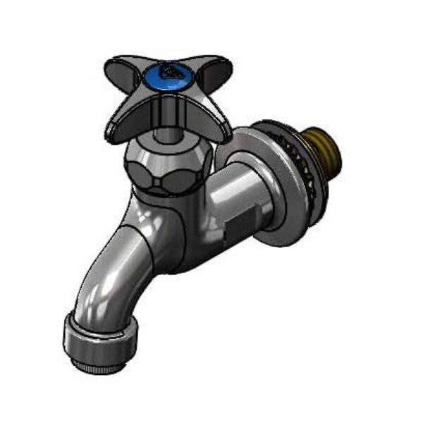 T&S  B-0700-LT-CR-K  1- Temp Fct, in Installation Kit, Cerama, 4-Arm