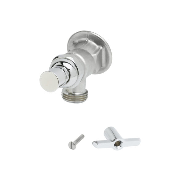 T&S  B-0731-POL  Sill Fct, 3/4'' NPT (F) Flanged, Screwdriver Handle, 3/4''