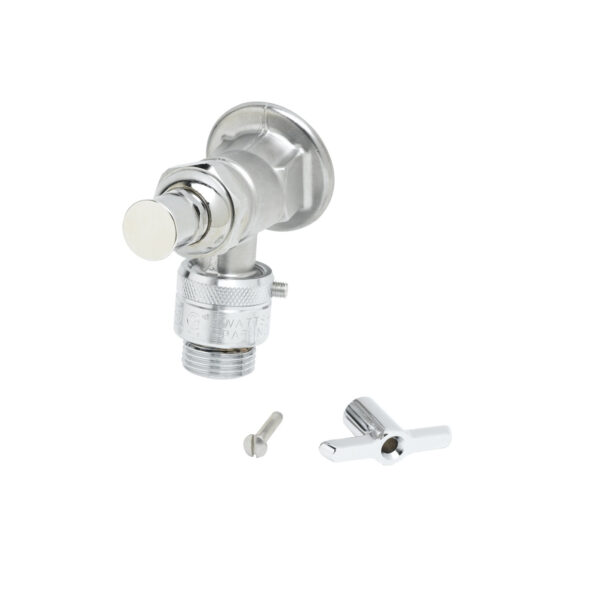 T&S  B-0737  Sill Fct, vac. Brkr, 3/4'' NPT (F) Flanged in, 3/4'' Hose