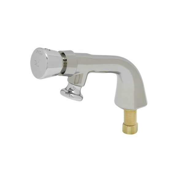 T&S  B-0806  Metering Fct, 1- temp, Push Button Cap, Rosespray