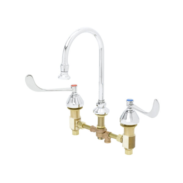 T&S  B-0866-PV  Medical Fct, Conceal Body, Wrist, Pedal Vlv