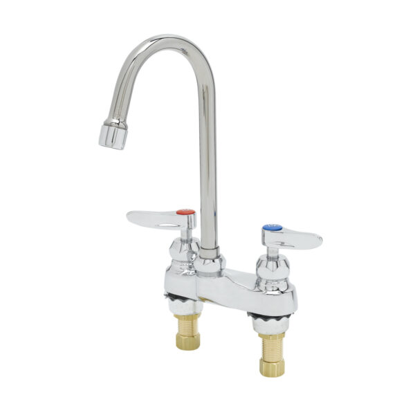 T&S  B-0874-05CR-VRS  4'' Cntrset Fct, G.N., Ceramas,Lever