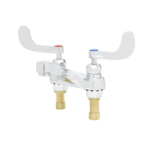 T&S  B-0890-CR-VR05  Lav Fct, 4'' Deck mt, Ceramas, 0.5 GPM VR Spray, 4'' Handles