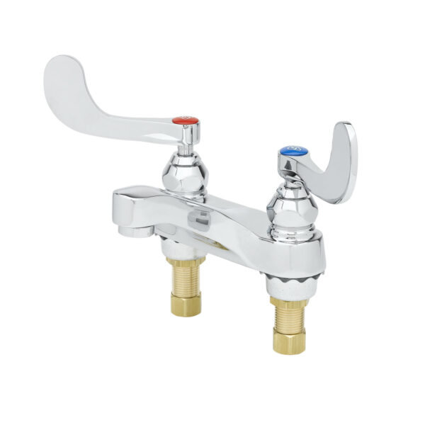 T&S  B-0890-VF05  Lav Fct, Deck mt, 0.5 GPM VR Spray, 4'' Wrist  Handles