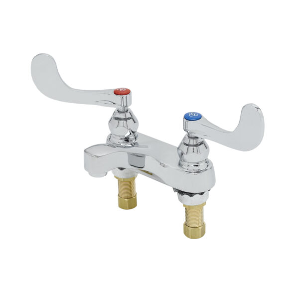 T&S  B-0890-WS  Medical Fct, Deck mt, Cast Basin Spout, 1.5GPM, 4'' Wrist