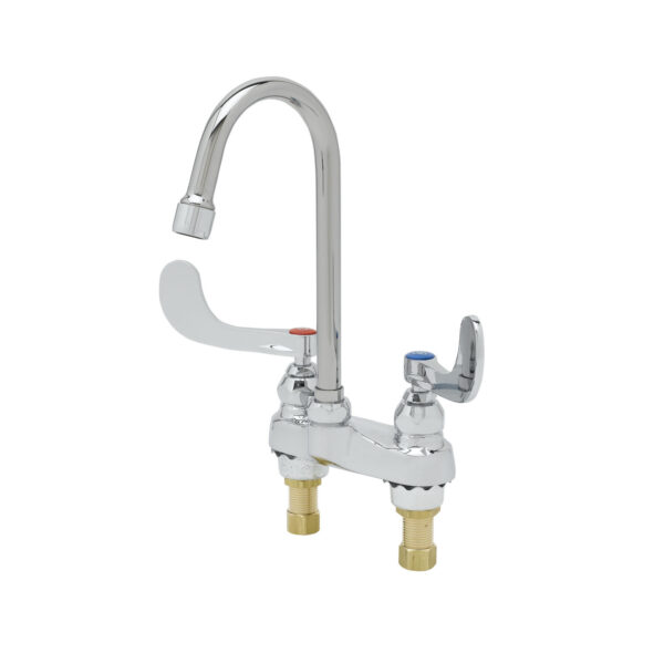 T&S  B-0892-01  Medical Fct, Deck mt, Rigid G.N., Aerator, 4'' Wrist