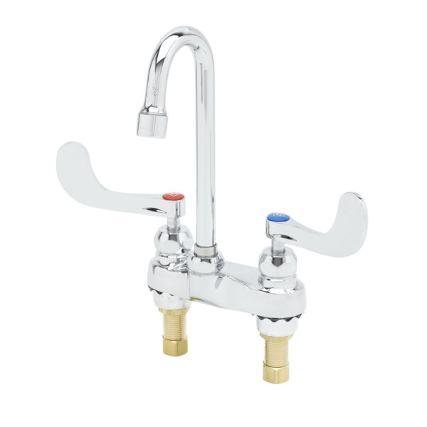 T&S  B-0892-F1-CR-SC  4'' Cntrset Fct, Deck mt, Rigid G.N.