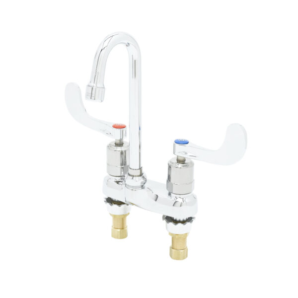 T&S  B-0892-WA  Medical Fct, Deck mt, Rigid G.N., Metering, 4'' Wrist