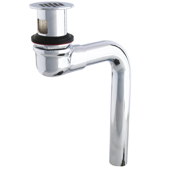 T&S  B-0898-OF  Grid Drain Assy, Offset, Polished