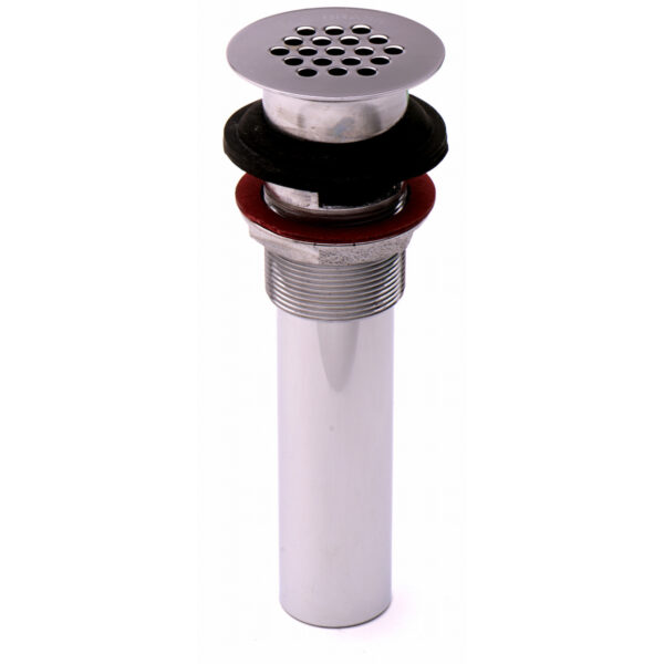 T&S  B-0899  Grid Drain, Cast Brass W/ Polished