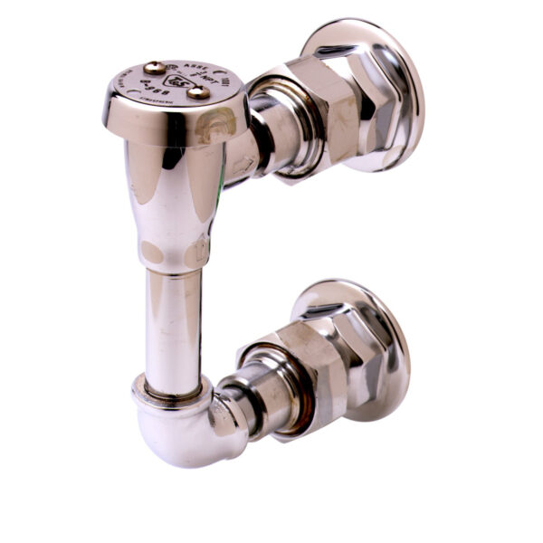 T&S  B-0929  Atmospheric vac. Brkr, 3/8'' NPT (F), Polished