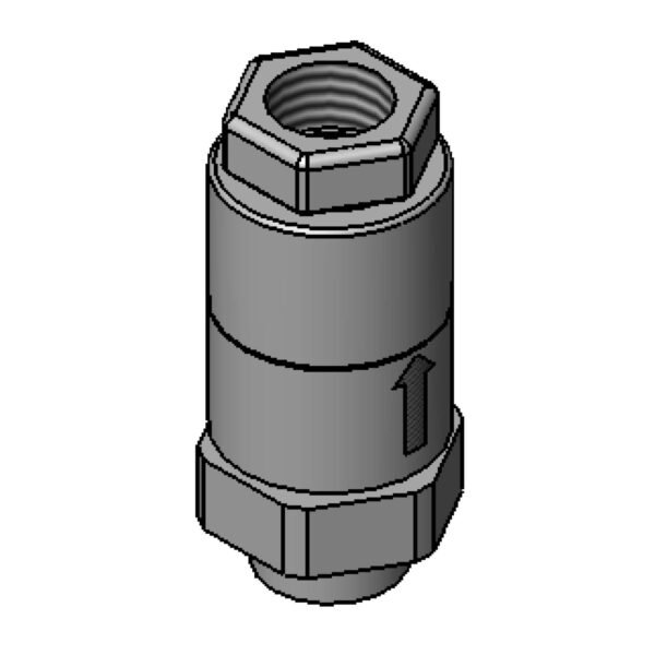 T&S  B-0975  vac. Brkr, Dual Check, 3/8''NPT