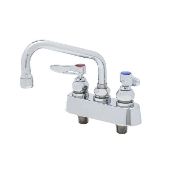 T&S  B-1100  Workboard Fct, Deck mt, 3-1/2'' Cntrs, 6'' Swing,Lever