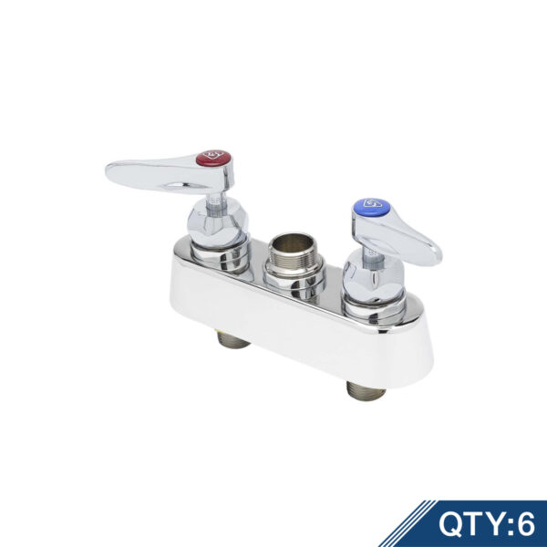 T&S  B-1110-CR-LNM  4'' Deck mt Workboard Fct, Cerama